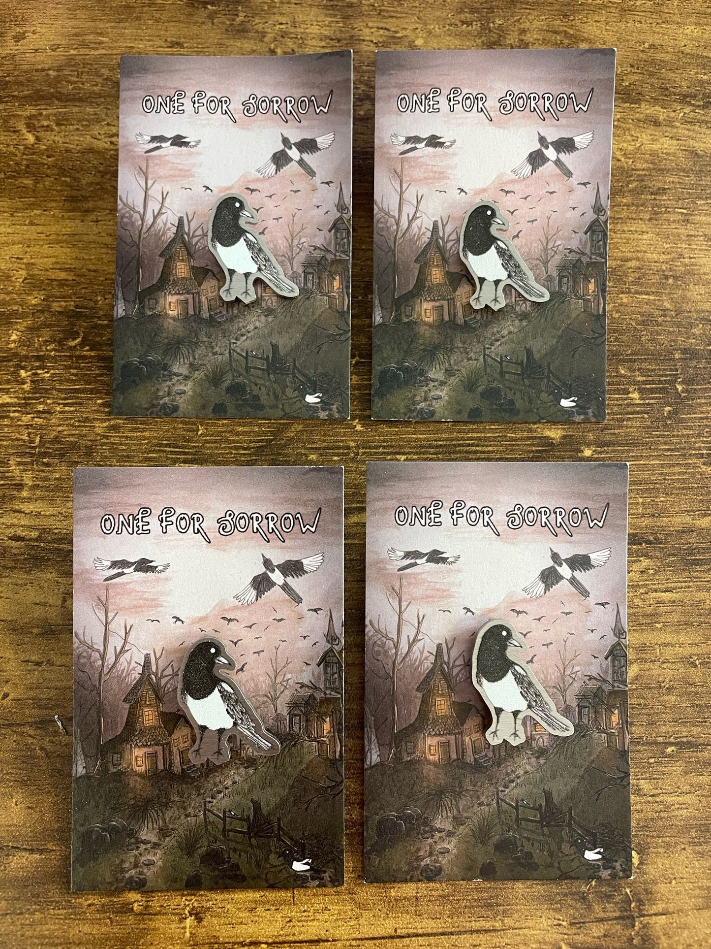 4 Magpie Pins Bundle