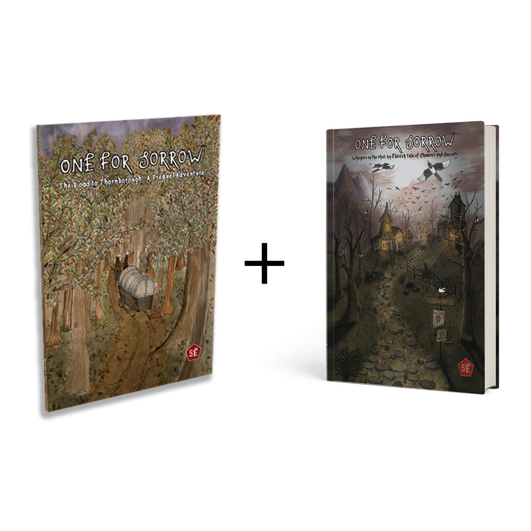 One For Sorrow Hardback Starter Pack