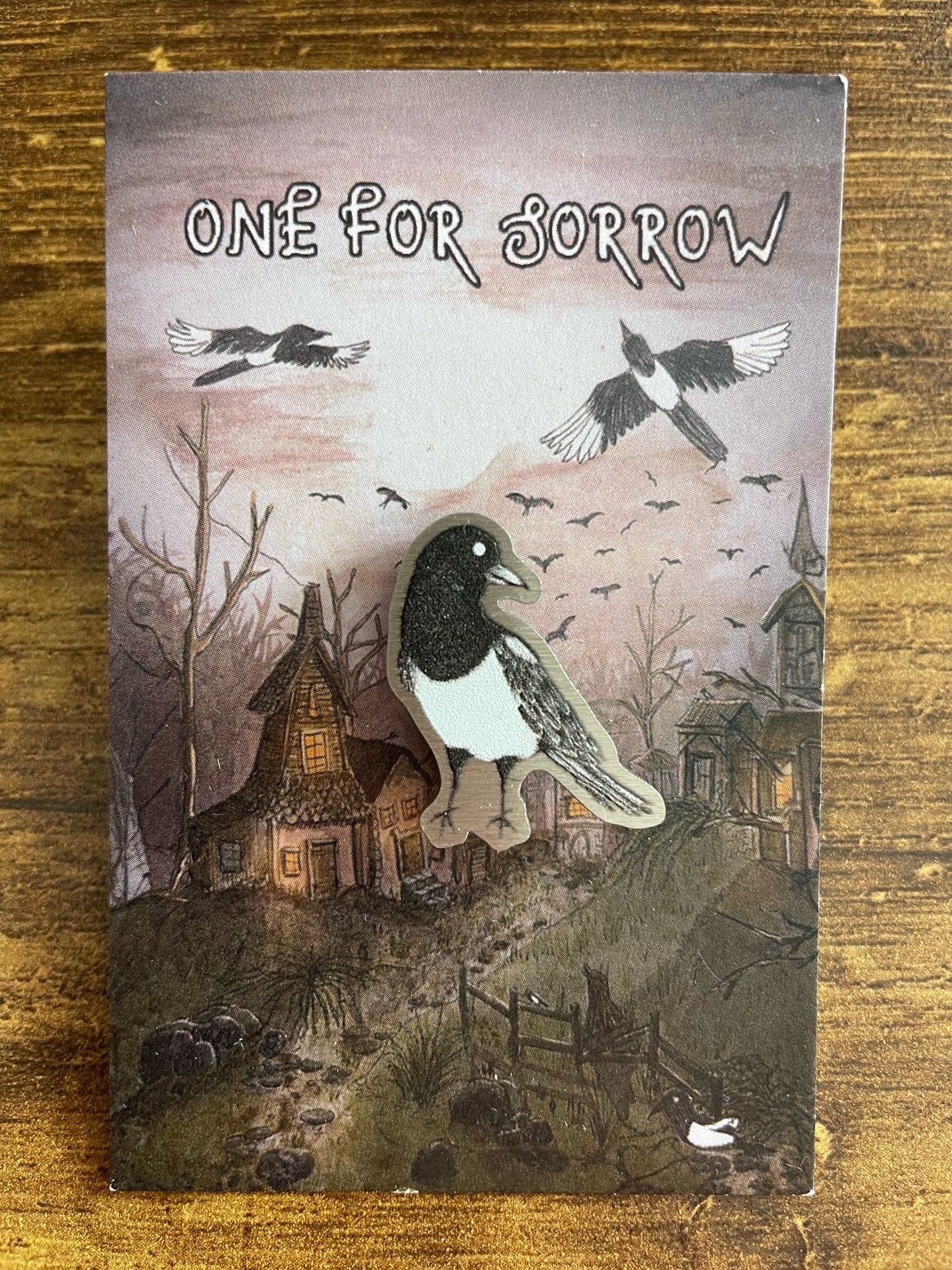 Magpie pin