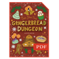 Bake Your Own Gingerbread Dungeon Recipe Book - Digital Version