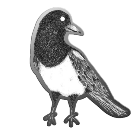 Magpie pin