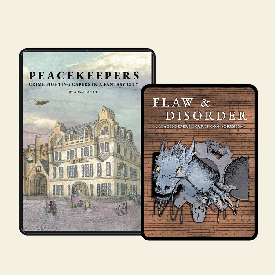 Peacekeepers and Flaw and Disorder digital editions together
